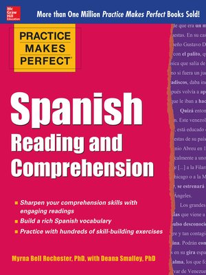 cover image of Practice Makes Perfect Spanish Reading and Comprehension